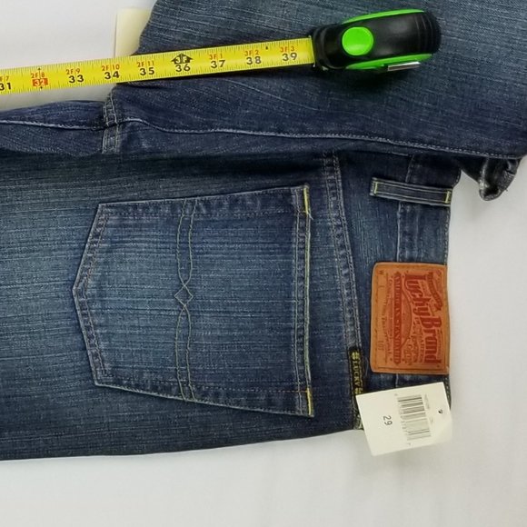 Lucky Brand Sz 29 Bootleg Relaxed Fit Midrise Mens - Picture 3 of 10